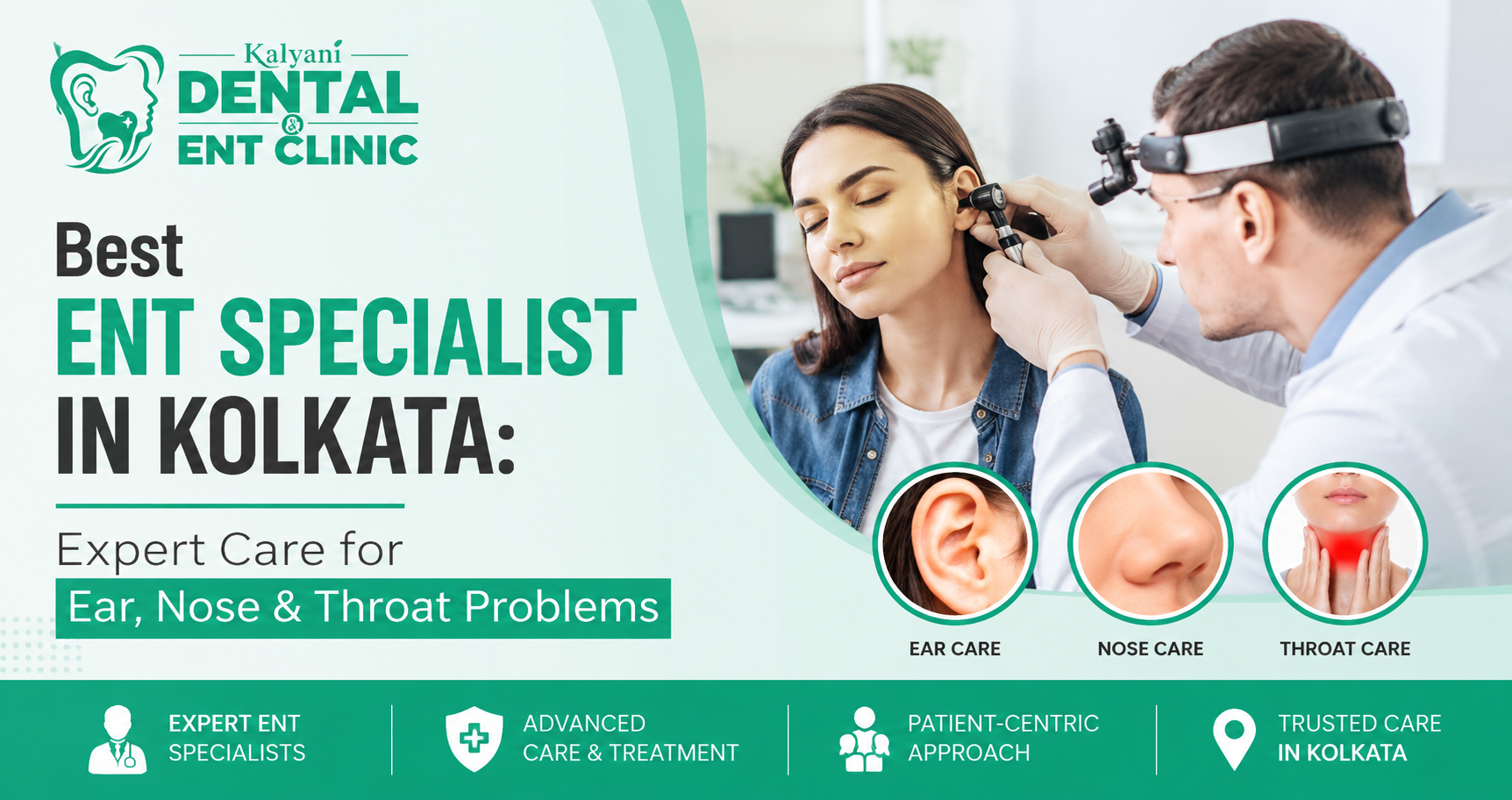 Best ENT Specialist in Kolkata: Expert Care for Ear, Nose & Throat Problems